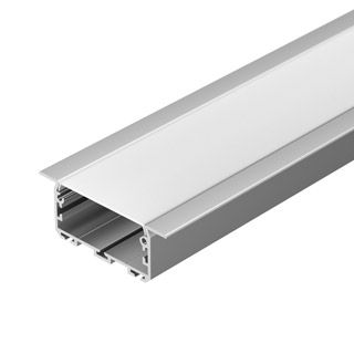 Профиль KLUS-POWER-W50-FS-2000 ANOD (Алюминий)
