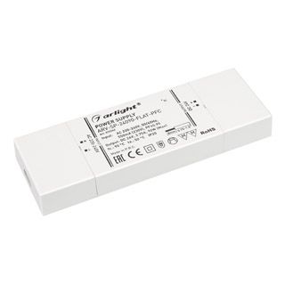 Блок питания ARV-SP-24090-FLAT-PFC (24V, 3.75A, 90W) (IP20 Пластик, 5 лет)