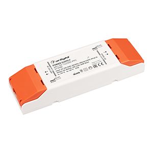 Блок питания ARJ-SP-142350-PFC (50W, 100-142V, 350mA) (IP20 Пластик, 5 лет)