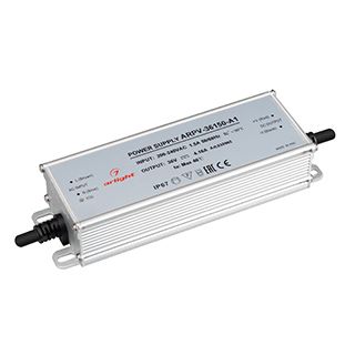 Блок питания ARPV-36150-A1 (36V, 4.16A, 150W) (IP67 Металл, 3 года)