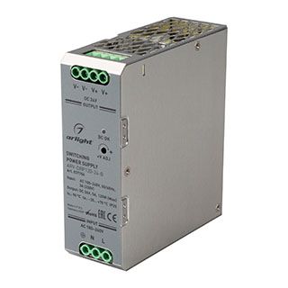 Блок питания ARV-DRP120-24-B (24V, 5A, 120W) (IP20 Металл, 5 лет)