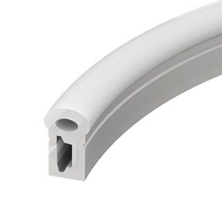 Силиконовый профиль WPH-FLEX-0817-SIDE-S8-20m WHITE (Силикон)