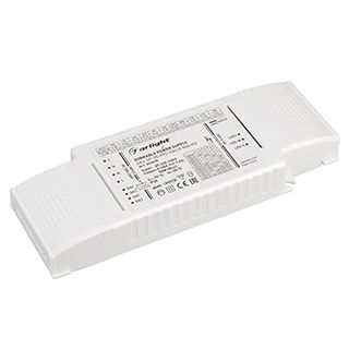 Блок питания ARJ-SP-50-PFC-DALI2-MIX-PD (50W, 9-55V, 0.7-1.2А) (IP20 Пластик, 5 лет)