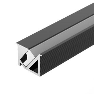 Профиль SL-BEVEL-H10-F14-2000 ANOD BLACK (Алюминий)