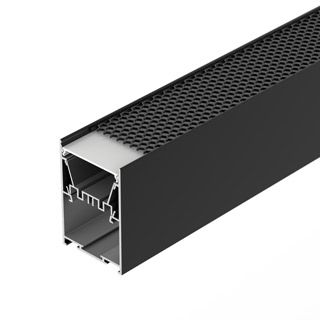 Профиль LINE-5075-HONEYCOMB-2000 BLACK (Алюминий)