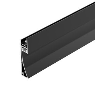 Профиль PLINTUS-H58-F-2000 BLACK (Алюминий)