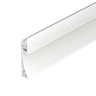 Профиль PLINTUS-H58-F-2000 WHITE (Алюминий)