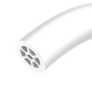 Силиконовый профиль WPH-FLEX-D40-360deg-S10-5m WHITE (Силикон)