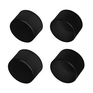 Заглушка WPH-FLEX-D22-360deg BLACK глухая (Пластик)