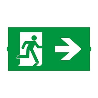 Пиктограмма EMGP-DIRECT-RIGHT (Вправо) (Пластик)