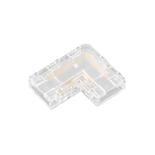 Коннектор угловой FIX-MONO-8mm-2pin-STS (Прозрачный)
