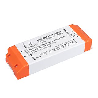 Блок питания ARV-SP-24200-PFC-TRIAC (24V, 8.3A, 200W) (IP20 Пластик, 5 лет)