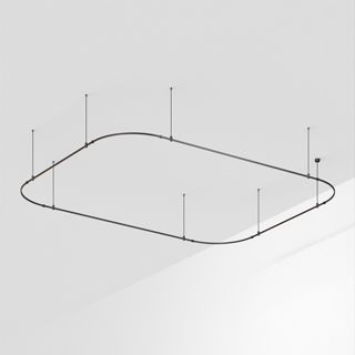 Трек ART-APRIORI-RECTANGLE-SOFT-ROD-800-4500x3500 (BK) (IP20 Металл, 3 года)