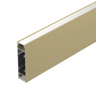 Профиль SL-LINE-25100-DUAL-2500 GOLD CHAMPAGNE (Алюминий)