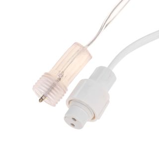 Гирлянда светодиодная Занавес 2х0,8м 160 LED ТЕПЛЫЙ БЕЛЫЙ прозрачный ПВХ IP65 постоянное свечение 23