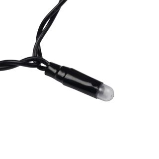 Гирлянда светодиодная Занавес 2х1,5м 360 LED ТЕПЛЫЙ БЕЛЫЙ черный ПВХ IP65 постоянное свечение 230В с