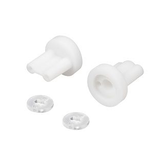 Заглушка ARL-WAVE-18x15-S-CAP-SET-WH (Arlight, Пластик)
