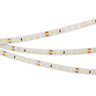 Лента RT-A120-8mm 24V Warm2700 (9.6 W/m, IP20, 2835, 50m) (Arlight, Открытый)