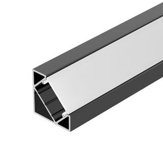 Профиль SL-KANT-H18-2000 BLACK (Алюминий)