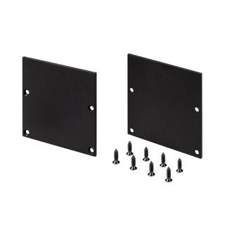 Заглушка SL-LINE-5050-LW BLACK глухая (Металл)