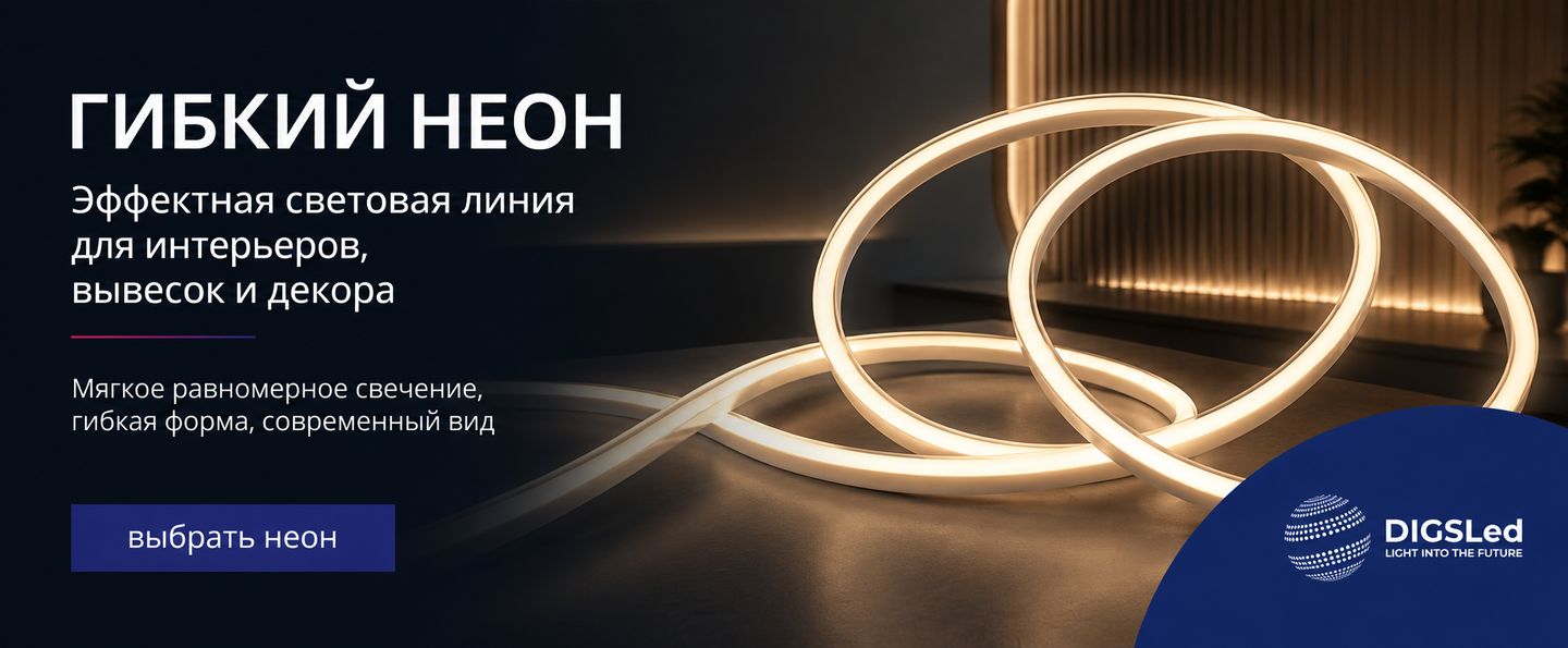 Гибкий неон